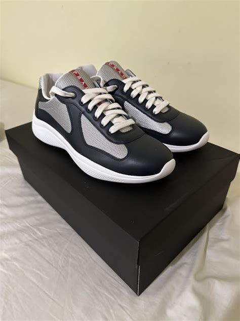 prada america's cup navy blue|prada america's cup sneaker sale.